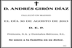 Andrés Girón Díaz